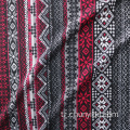 Yumuşak El İkili% 96 Polyester% 4 SPANDEX EV Tekstil Kumaşları Örgü Baskılı Tek Jersey Kumaş Eğlence Giyim Kumaşları